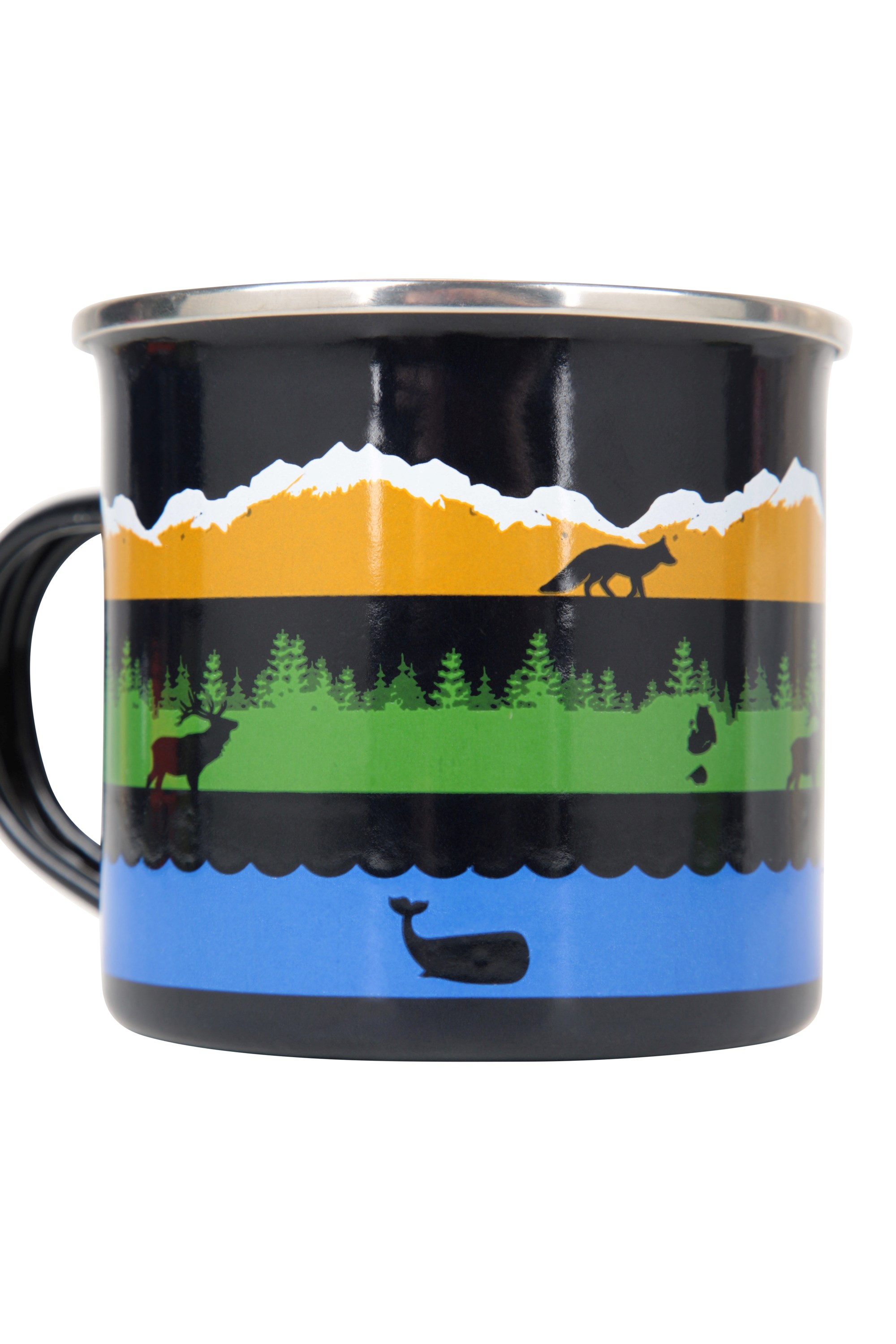 Wildlife Enamel Mug 