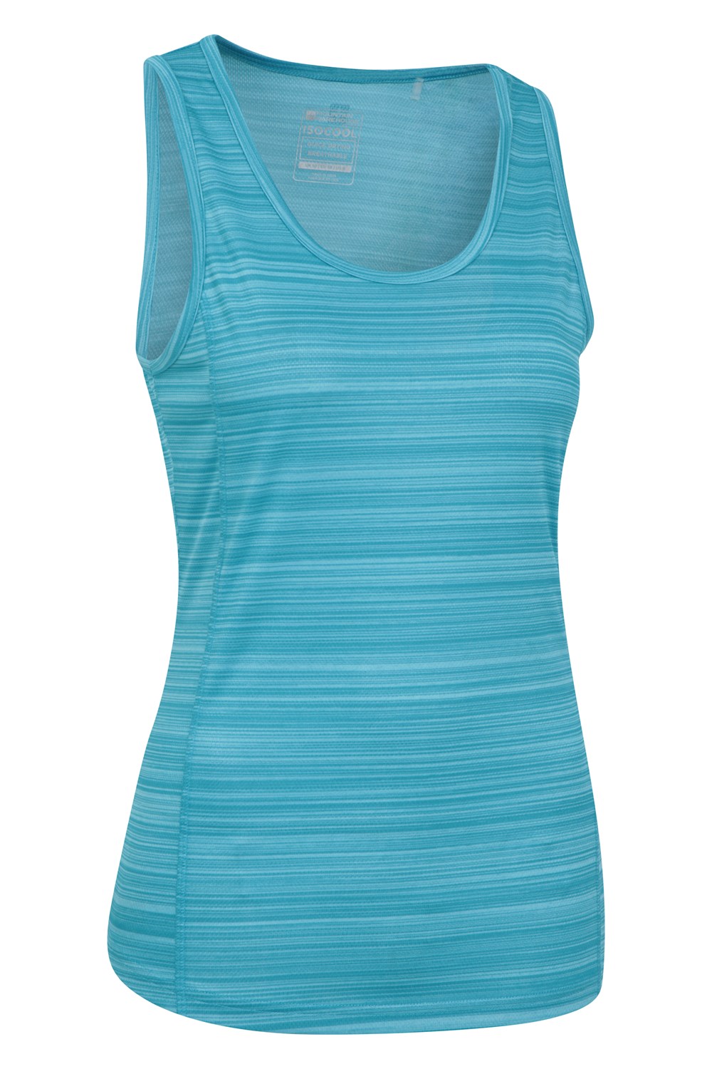Mountain Warehouse Womens Endurance II Striped Vest Lightweight Ladies Tank Top - Picture 14 of 39