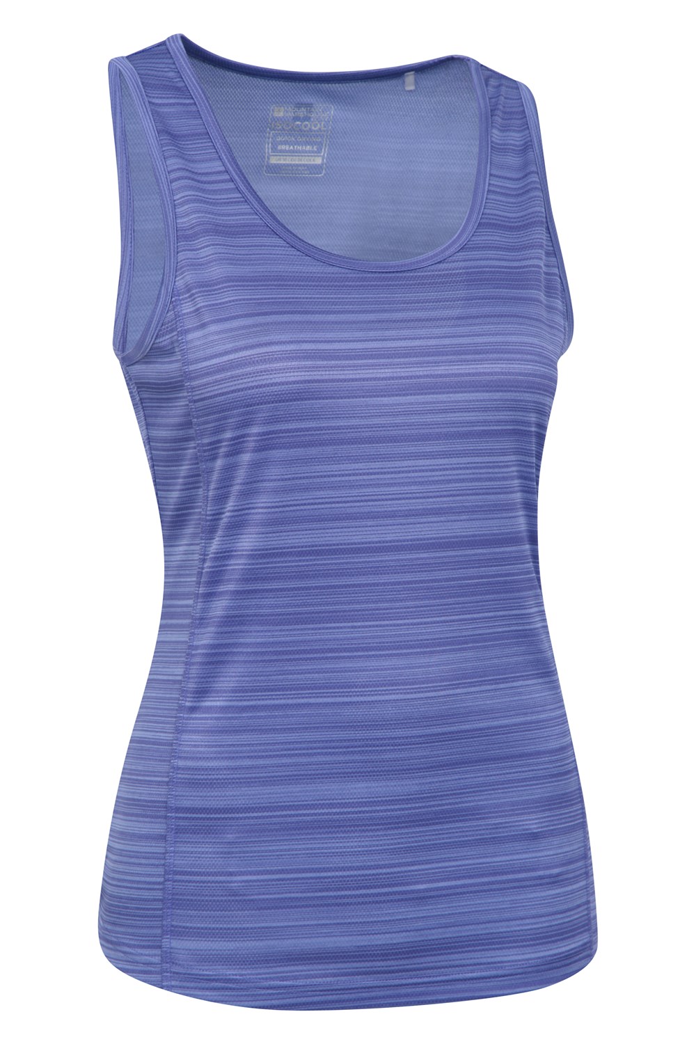 Mountain Warehouse Womens Endurance II Striped Vest Lightweight Ladies Tank Top - Picture 24 of 39