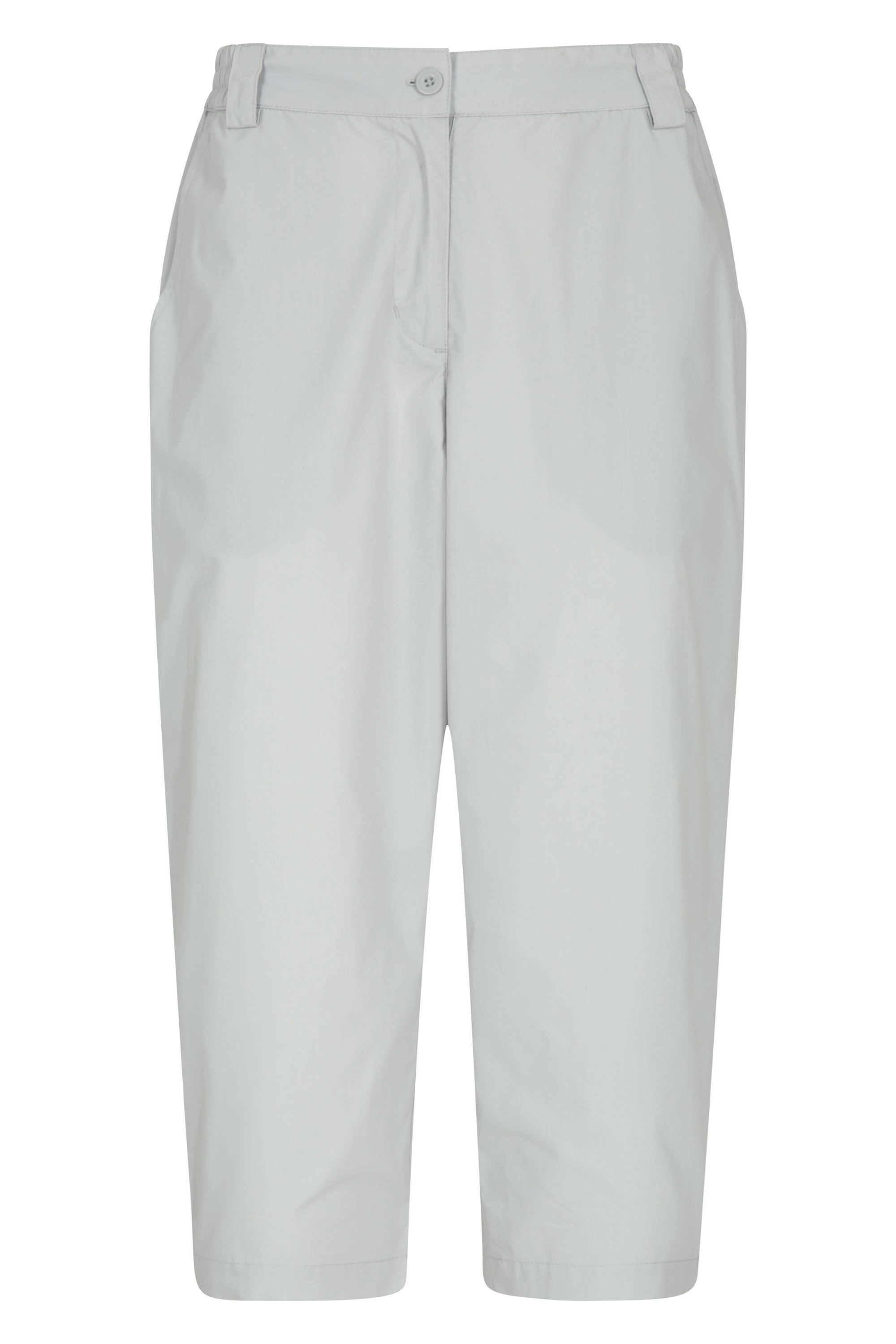 Quest - Damskie Spodnie Capri - Grey