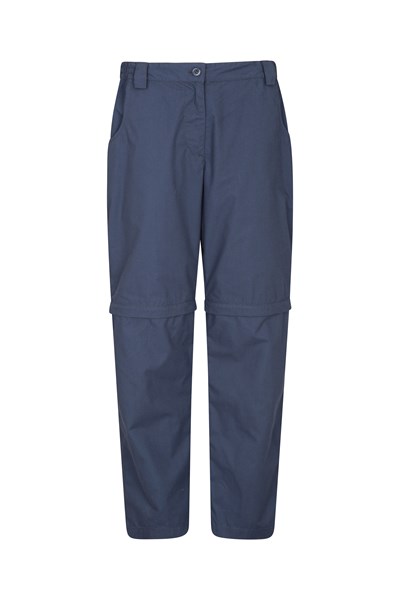 Quest Womens Zip-Off Trousers - Navy