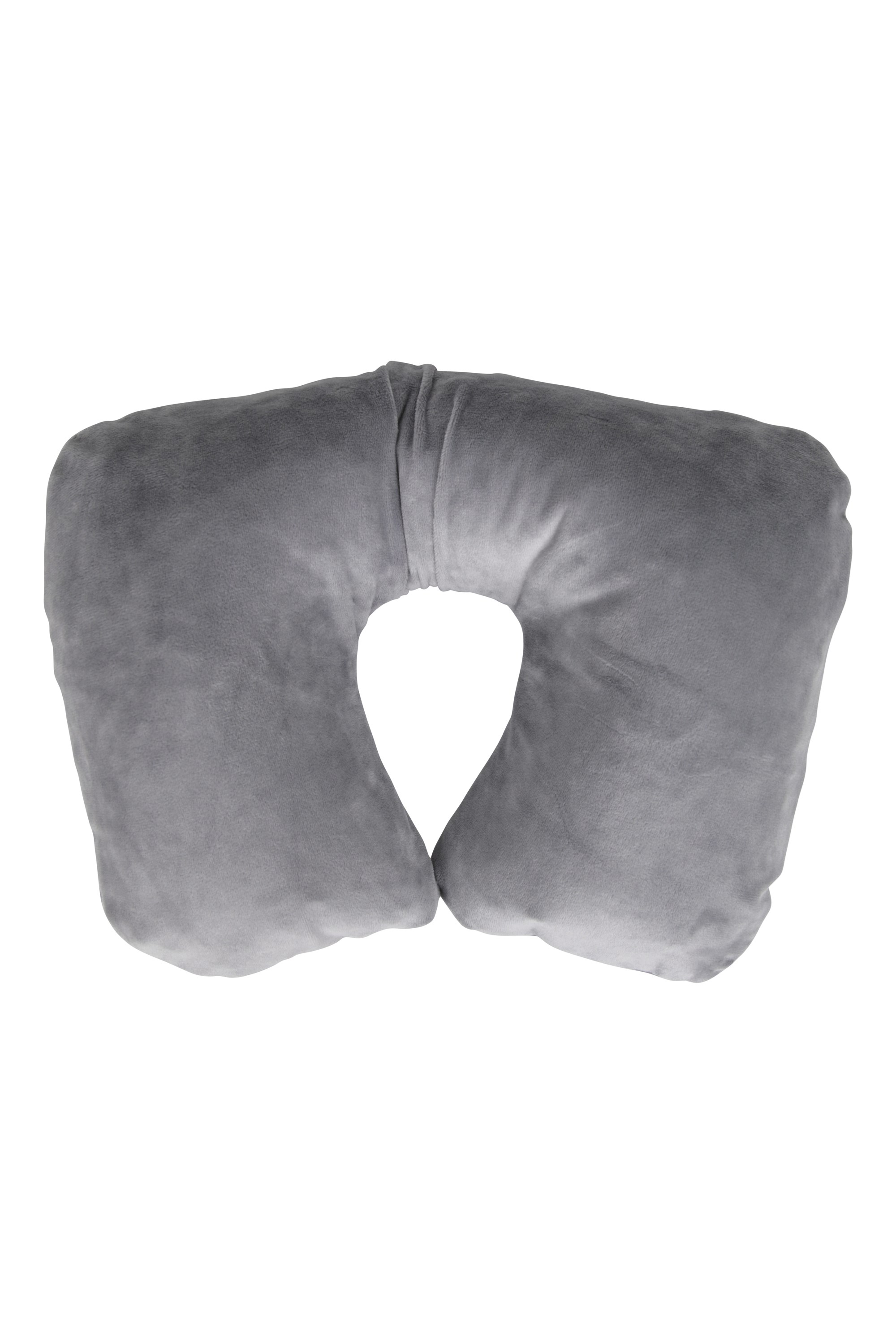Easy Inflate Fleece Pillow