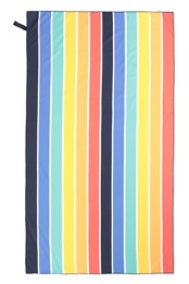Printed Microfibre Towel - Giant - 150 x 85cm Rainbow