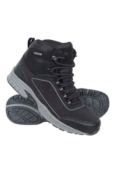 Ramble Mens Waterproof Softshell Walking Boots - Grey