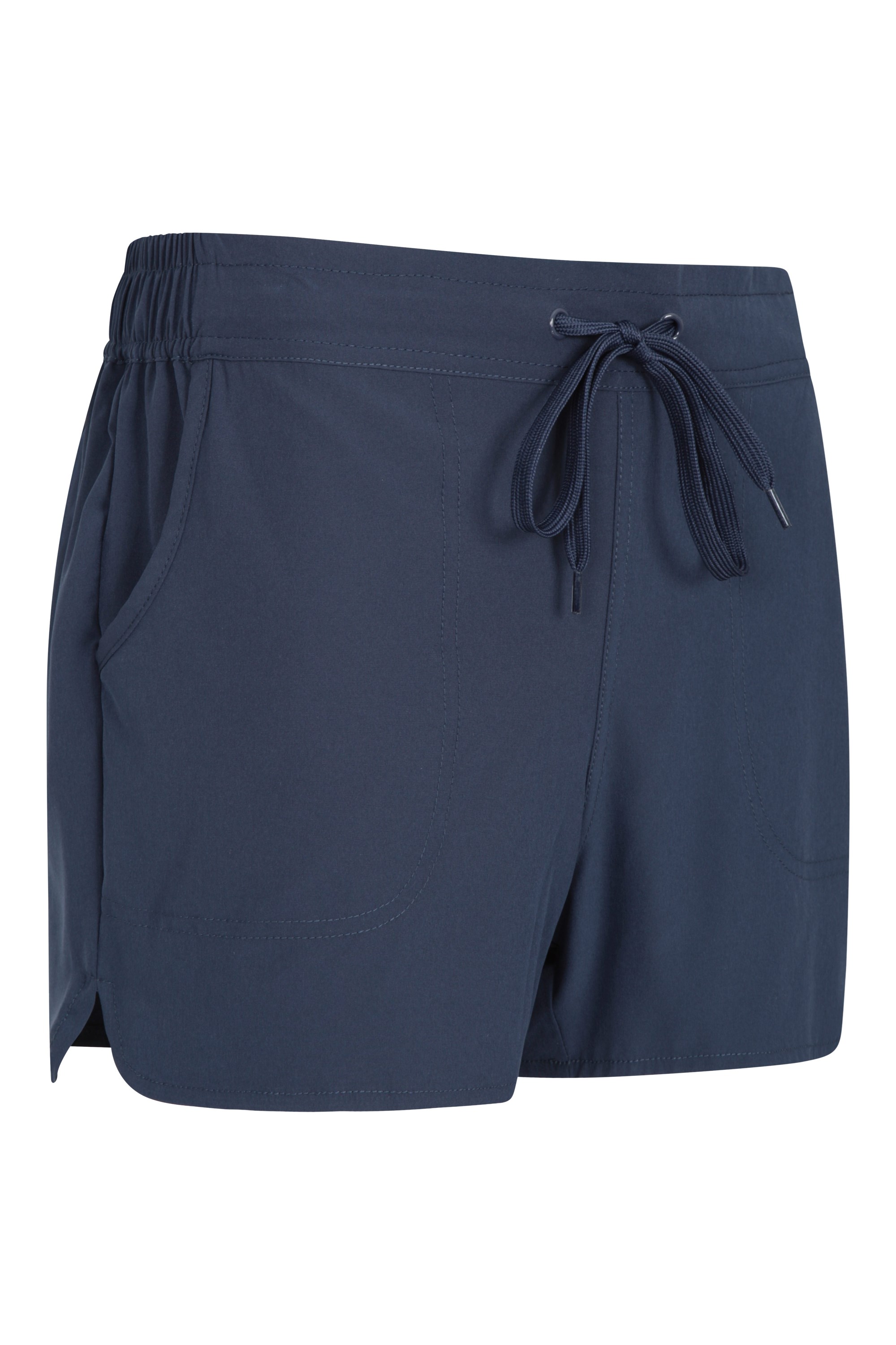 Olyvenn Women's Jersey Shorts with Pockets Stretchy Beach Shorts