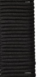Okrągłe sznurówki - 180cm Czarny