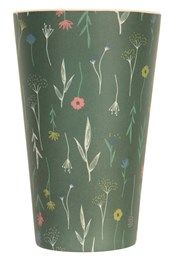 Bamboo Cup - Patterned Khaki