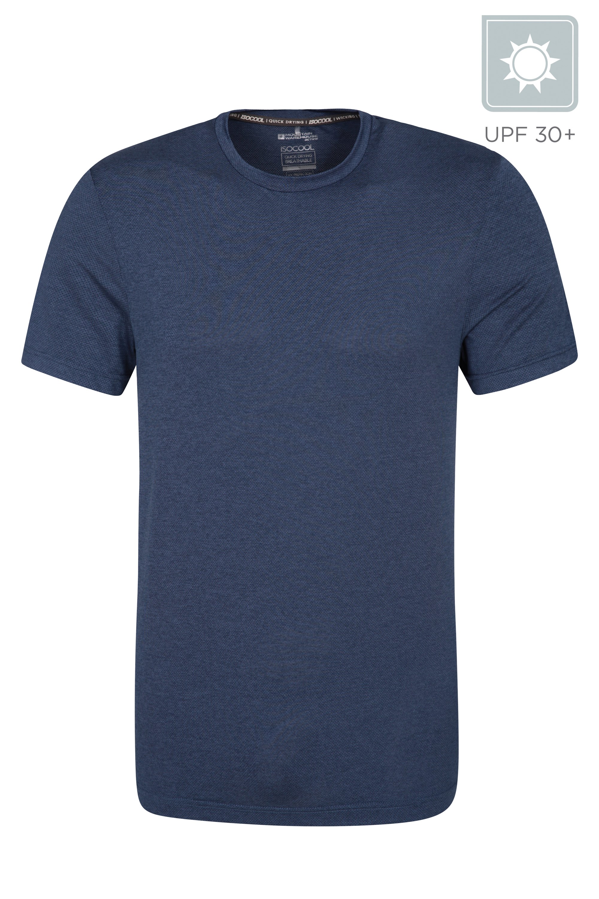T-Shirt IsoCool Hommes Lightweight - Bleu Foncé