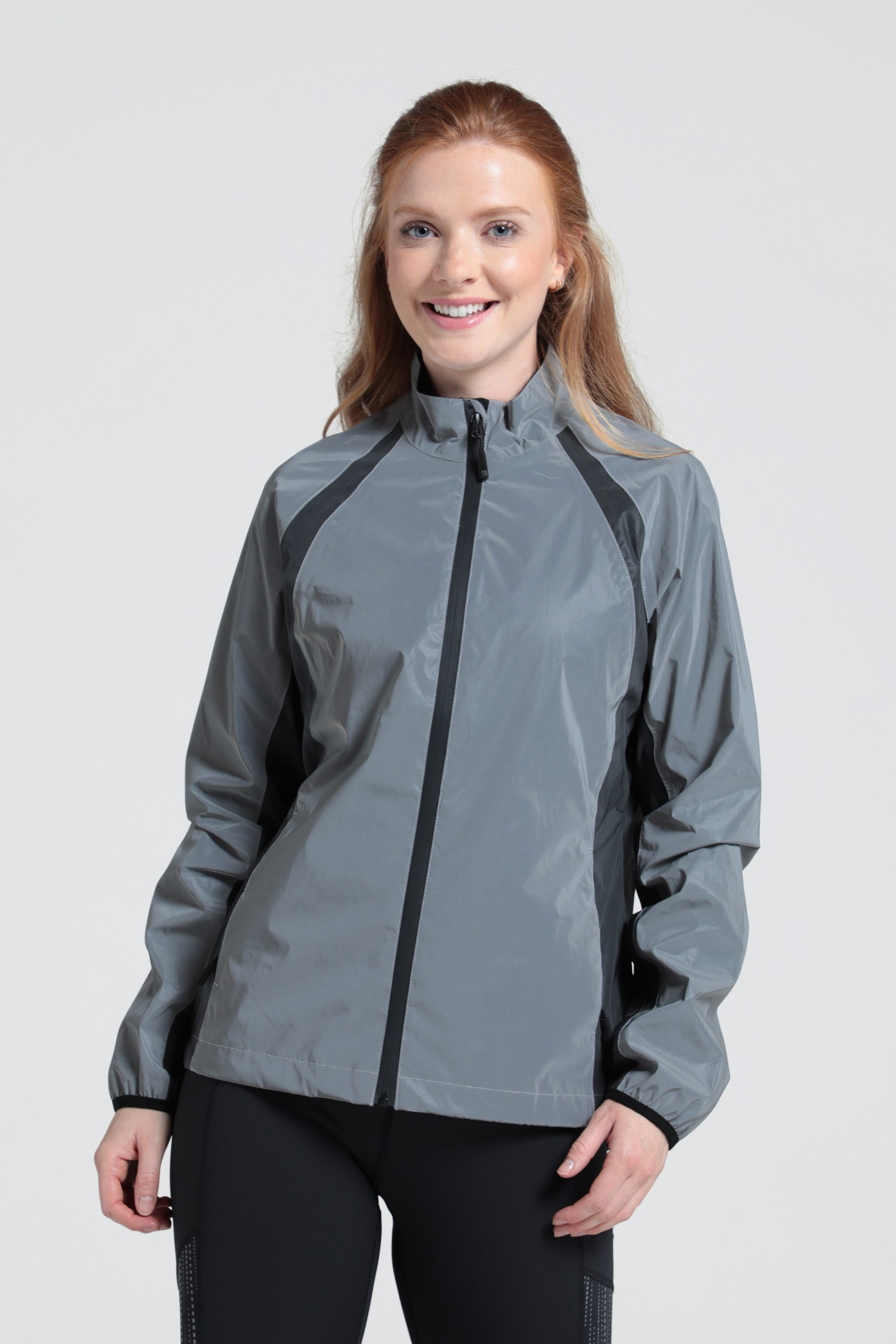 Mens High Visibility Cycling Waterproof Jacket & Coat & Vest 360 Full Reflective 