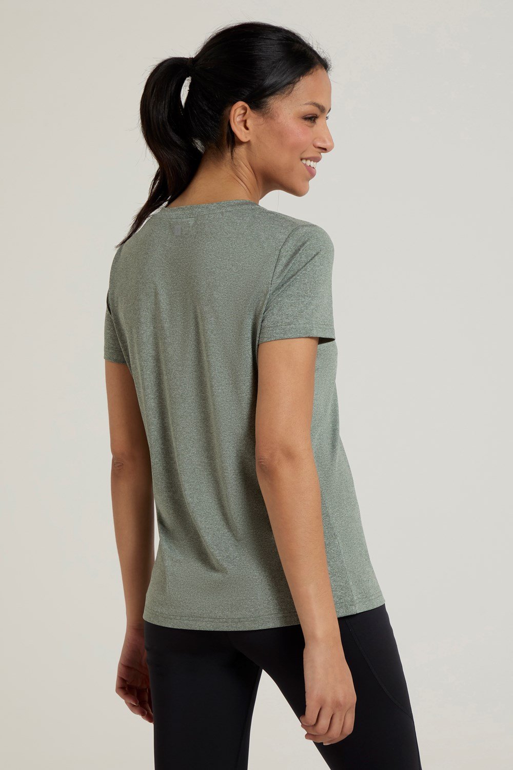 Mountain Warehouse Womens V Neck Tee Lightweight Breathable Comfortable T-Shirt - Picture 25 of 49