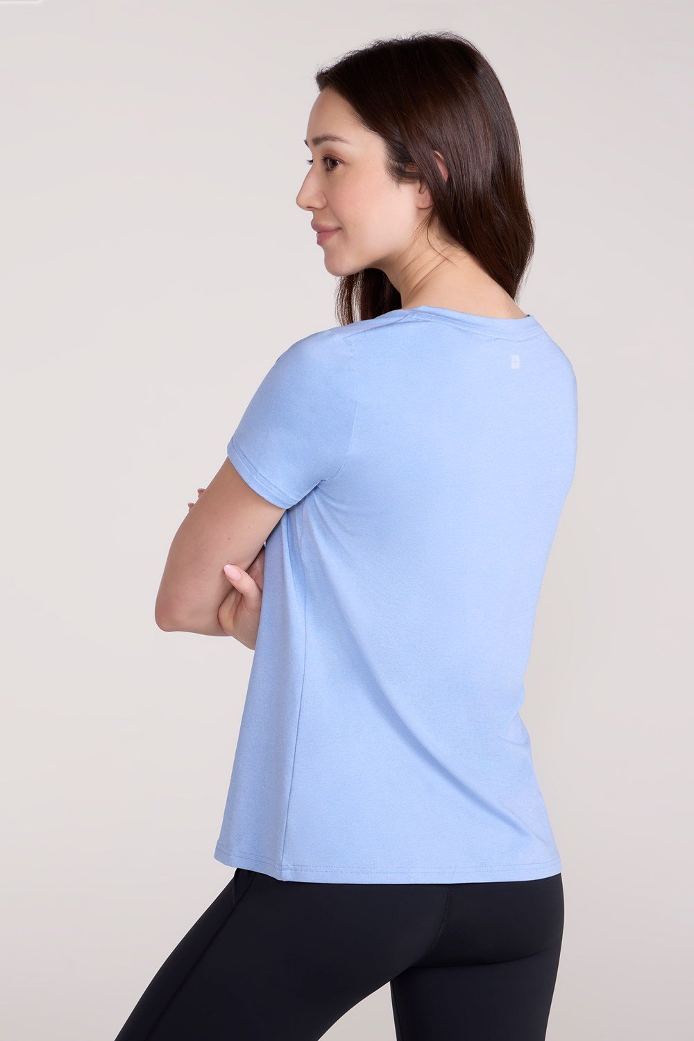Mountain Warehouse Womens V Neck Tee Lightweight Breathable Comfortable T-Shirt - Picture 36 of 49