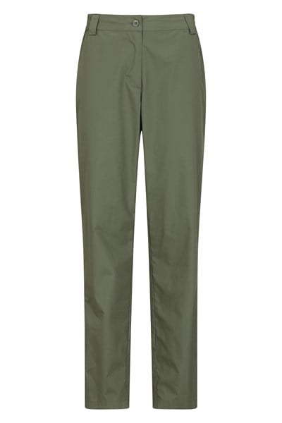 Quest Womens Trousers - Short Length - Green