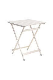 Slatted Lightweight Aluminium Folding Table