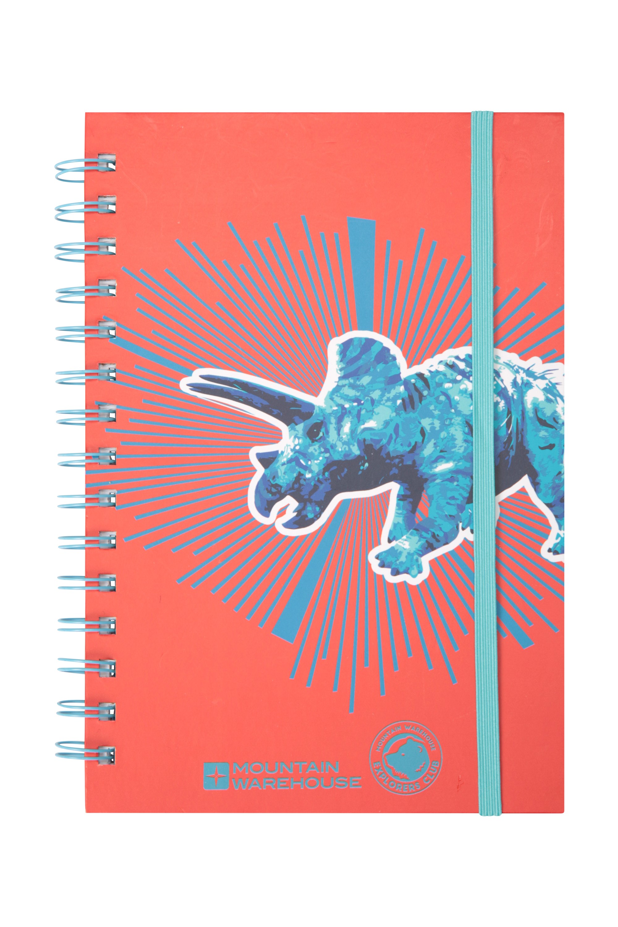 Mountain Warehouse Explorer Triceratops Notepad Blue
