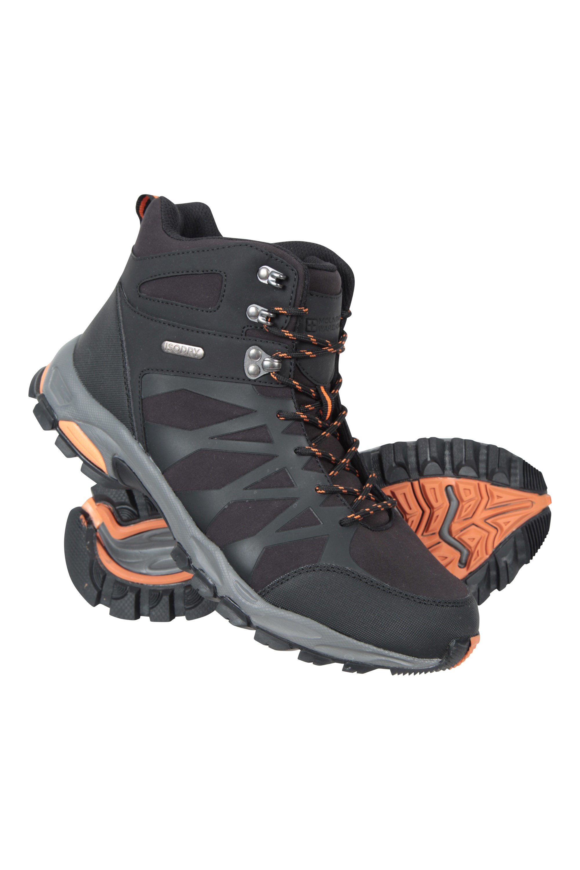 Mountain Warehouse Mountain Warehouse Gorge Mens Boots Waterproof Breathable Hiking Walking 
