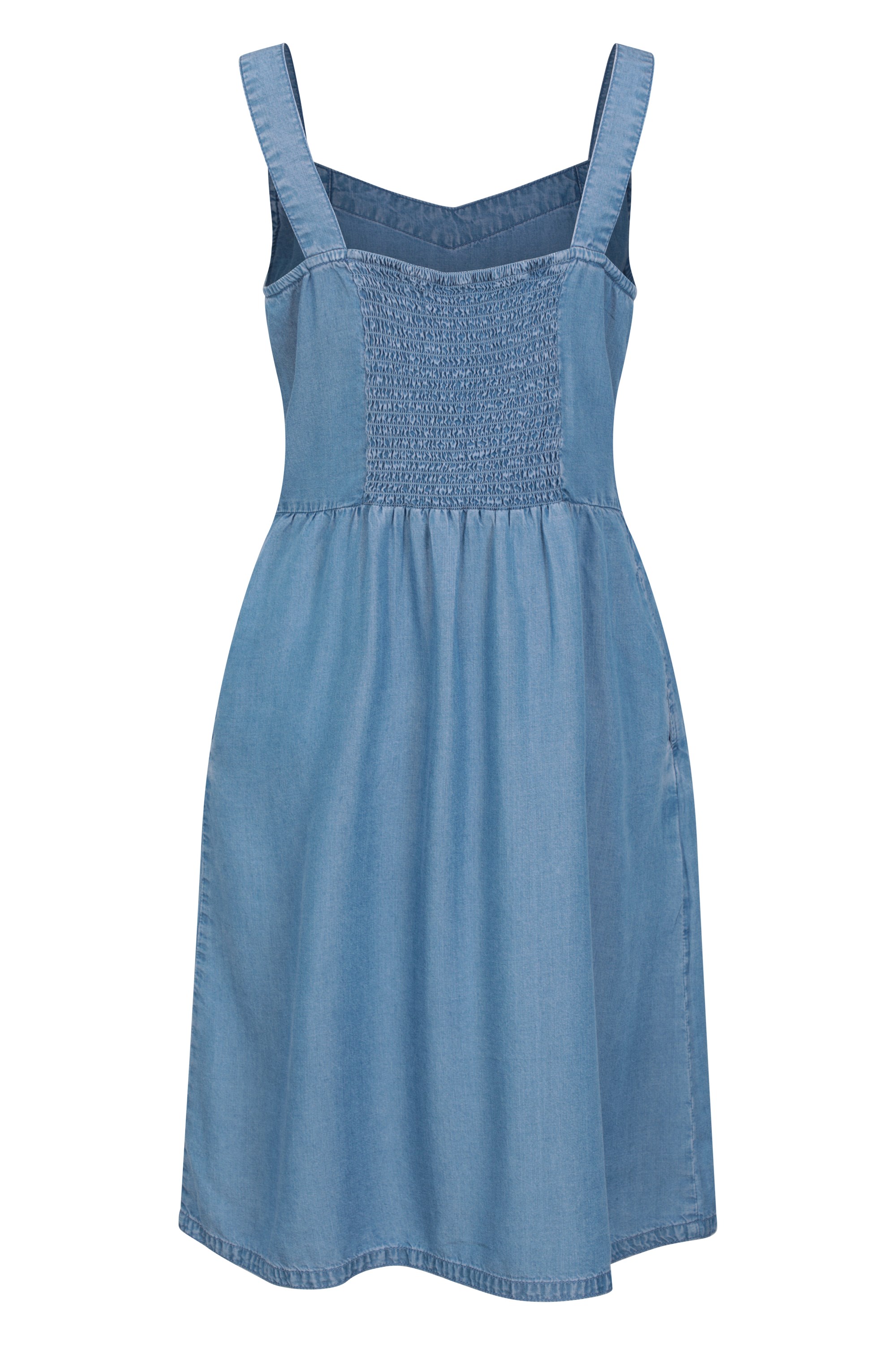 Dimpy Garments Royal Blue Women's Maxi Dungaree Dress with Top