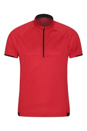 Cycle Short Sleeve Mens T-Shirt Red