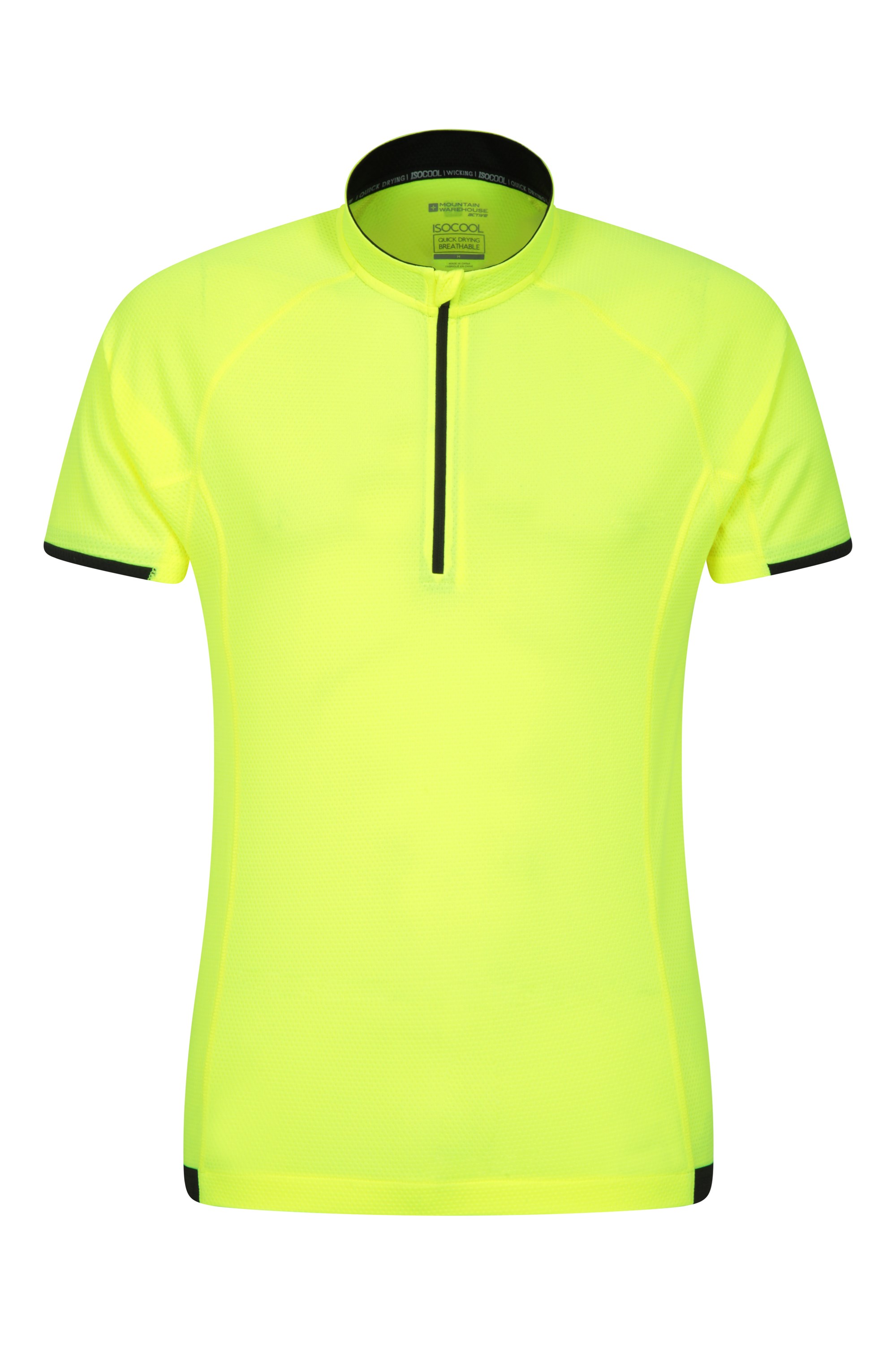 T-Shirt Homme Cycle - Jaune