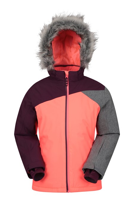 Snowflake Extreme Waterproof Kids Ski Jacket Mountain Warehouse Us