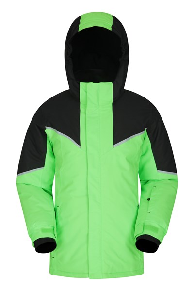 Colorado Kids Waterproof Ski Jacket - Green
