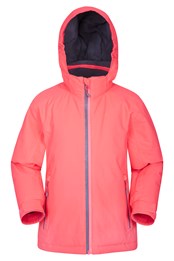 Slope Style Kids Waterproof Jacket Pink
