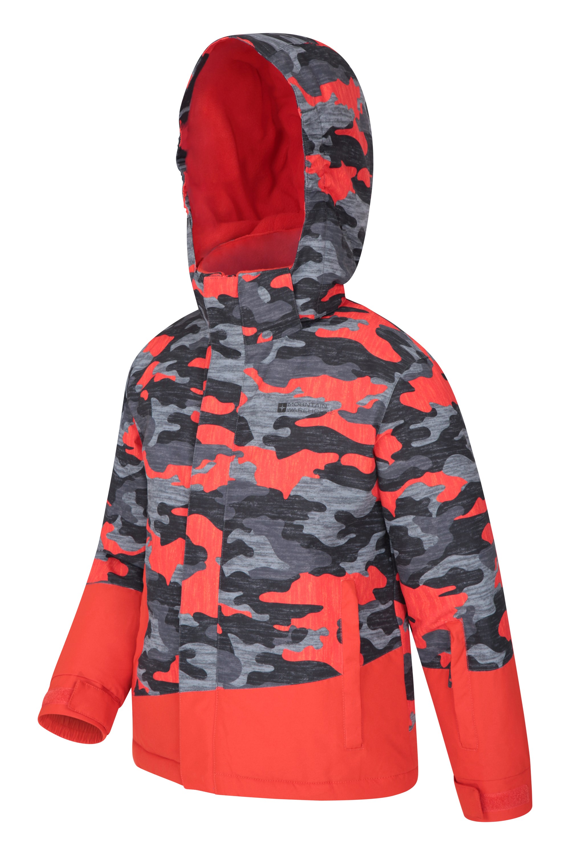 Mountain Warehouse Banff Printed Kids Ski Jacket Waterproof