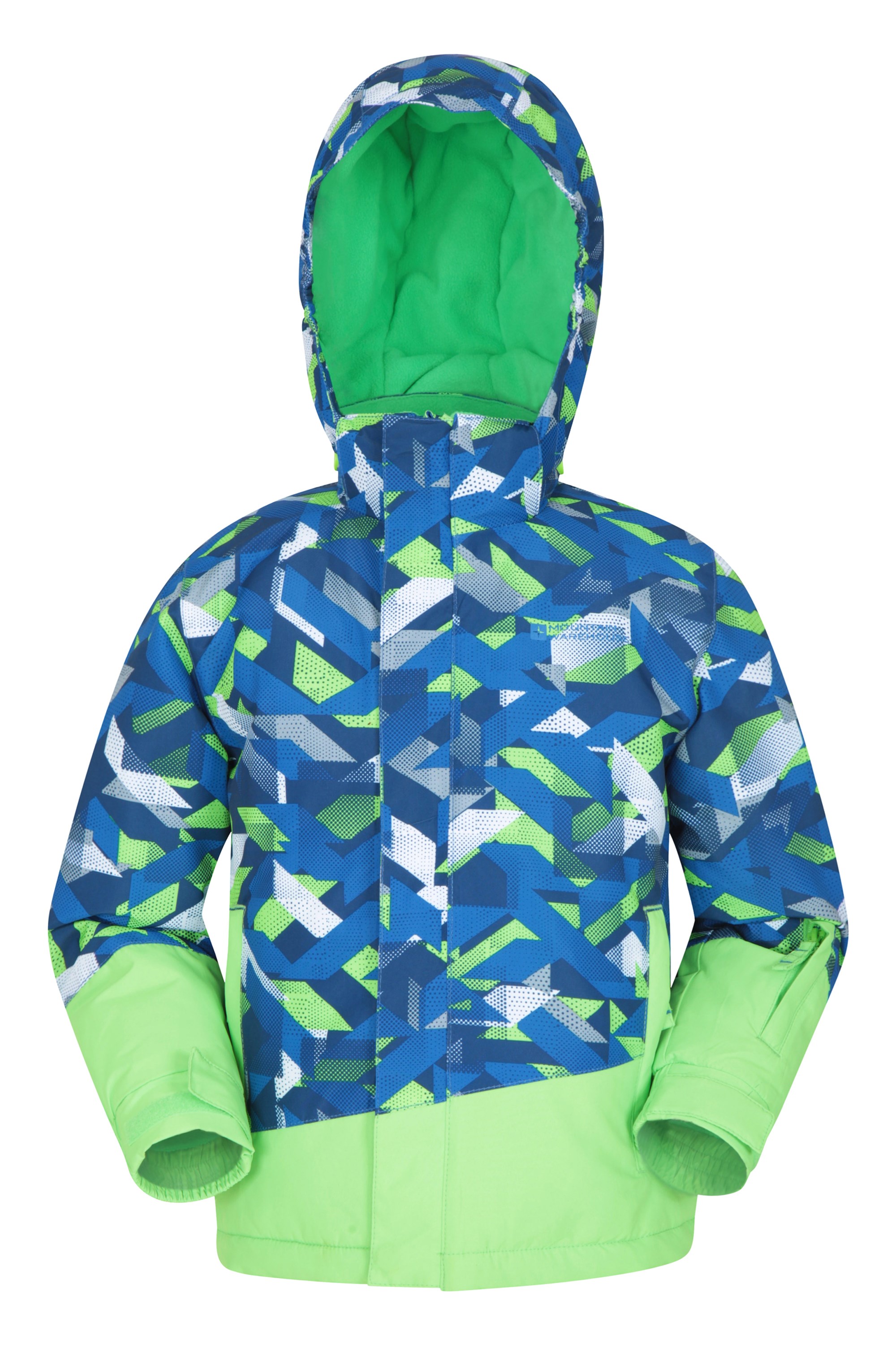 Blade Printed Kids Ski Jacket | Mountain Warehouse GB
