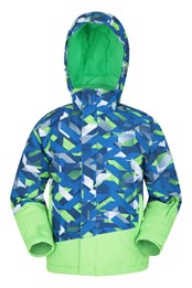 Veste de Ski Imprimée Enfants Blade Bleu Cobalt
