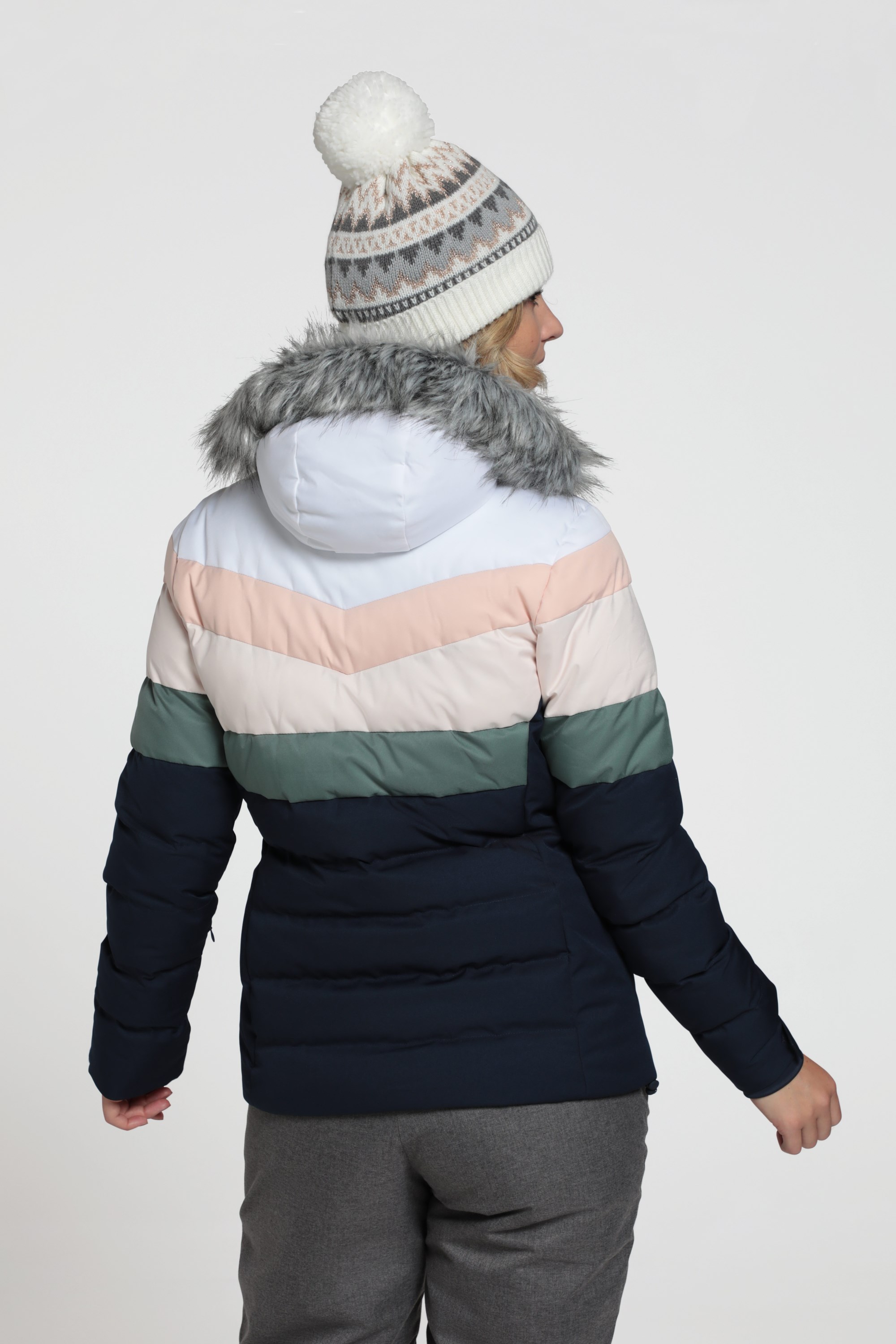 Avalanche Printed Womens Insulated Ski Jacket