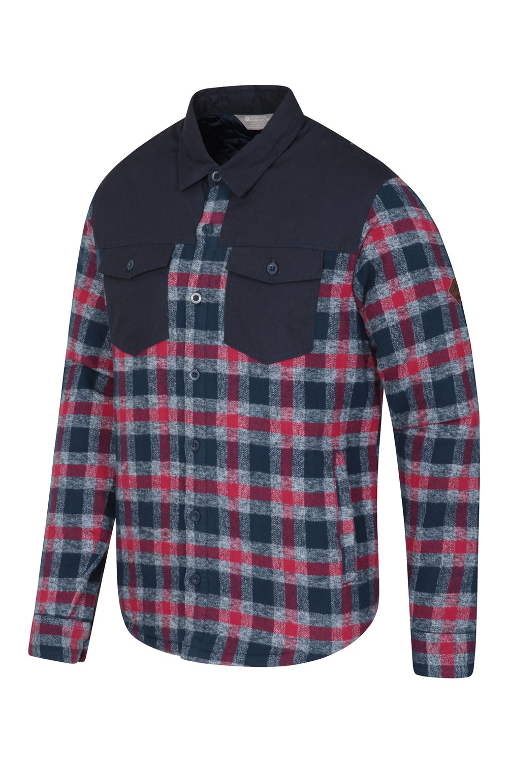 Mountain Warehouse Men Flannel Padded Shacket Shirt | eBay