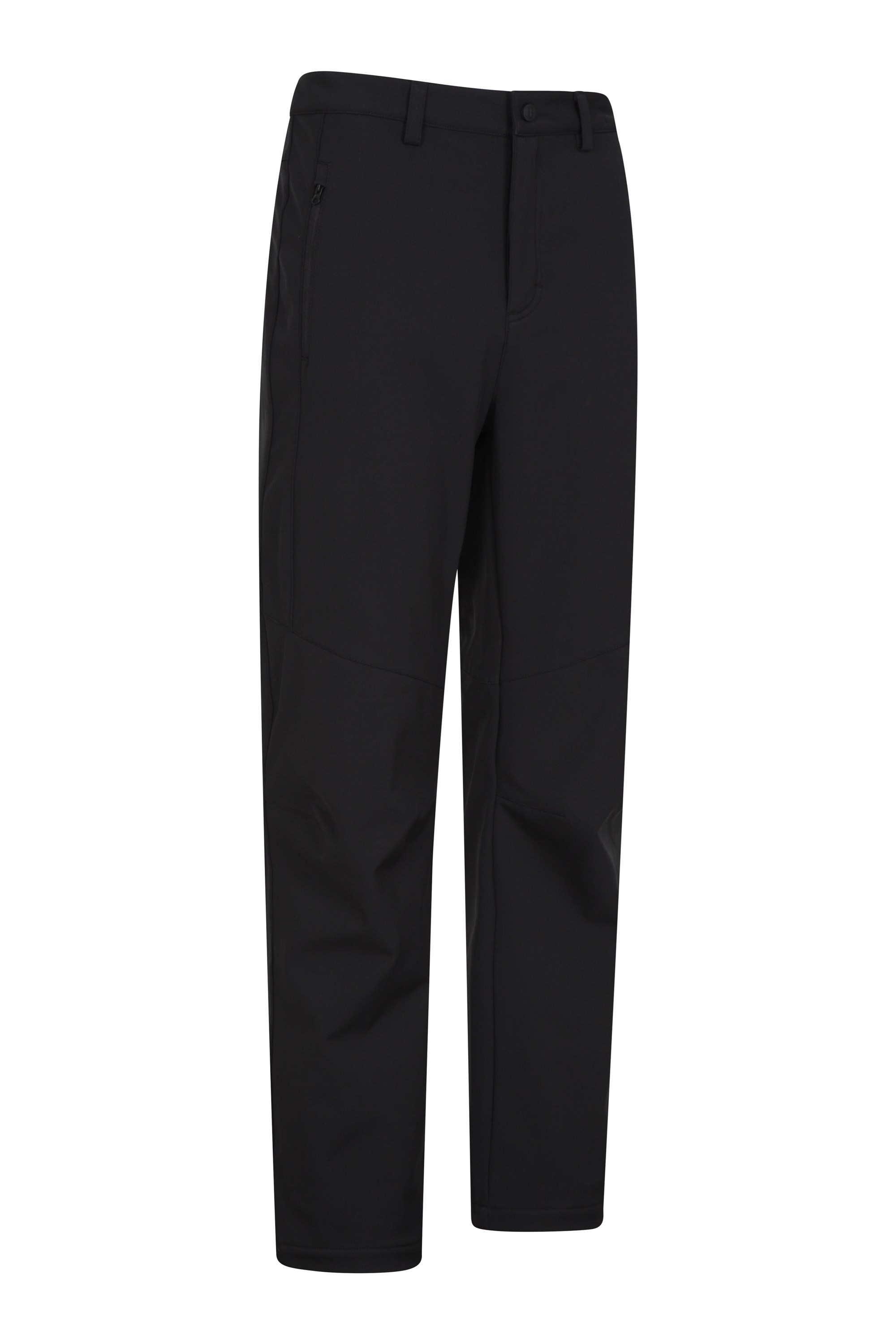 Softshell trousers with casual look