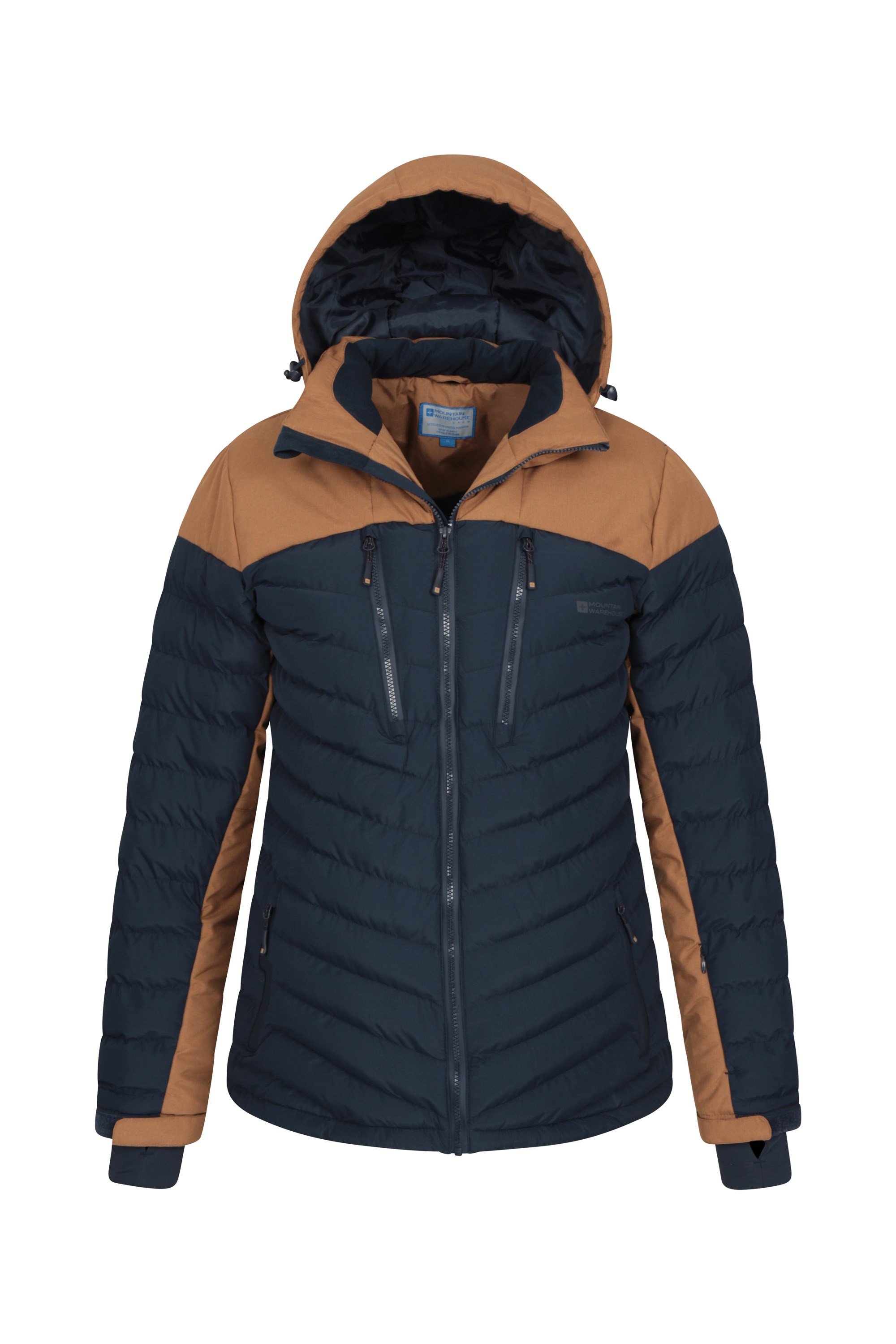 vulcan mens padded ski jacket