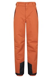Pantalon de Ski Hommes Luna - Court Orange Brûlé