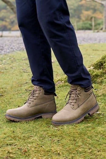Gorge Mens Casual Thermal Waterproof Outdoor Boots Light Brown