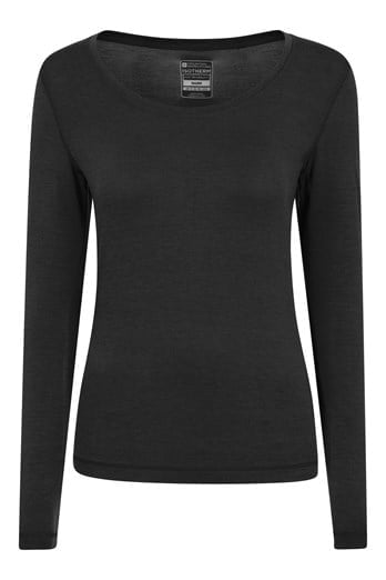 Keep The Heat Womens Thermal Top Black