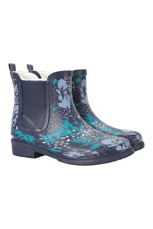 Winter Printed Rubber Womens Ankle Wellie Mountain Warehouse Gb