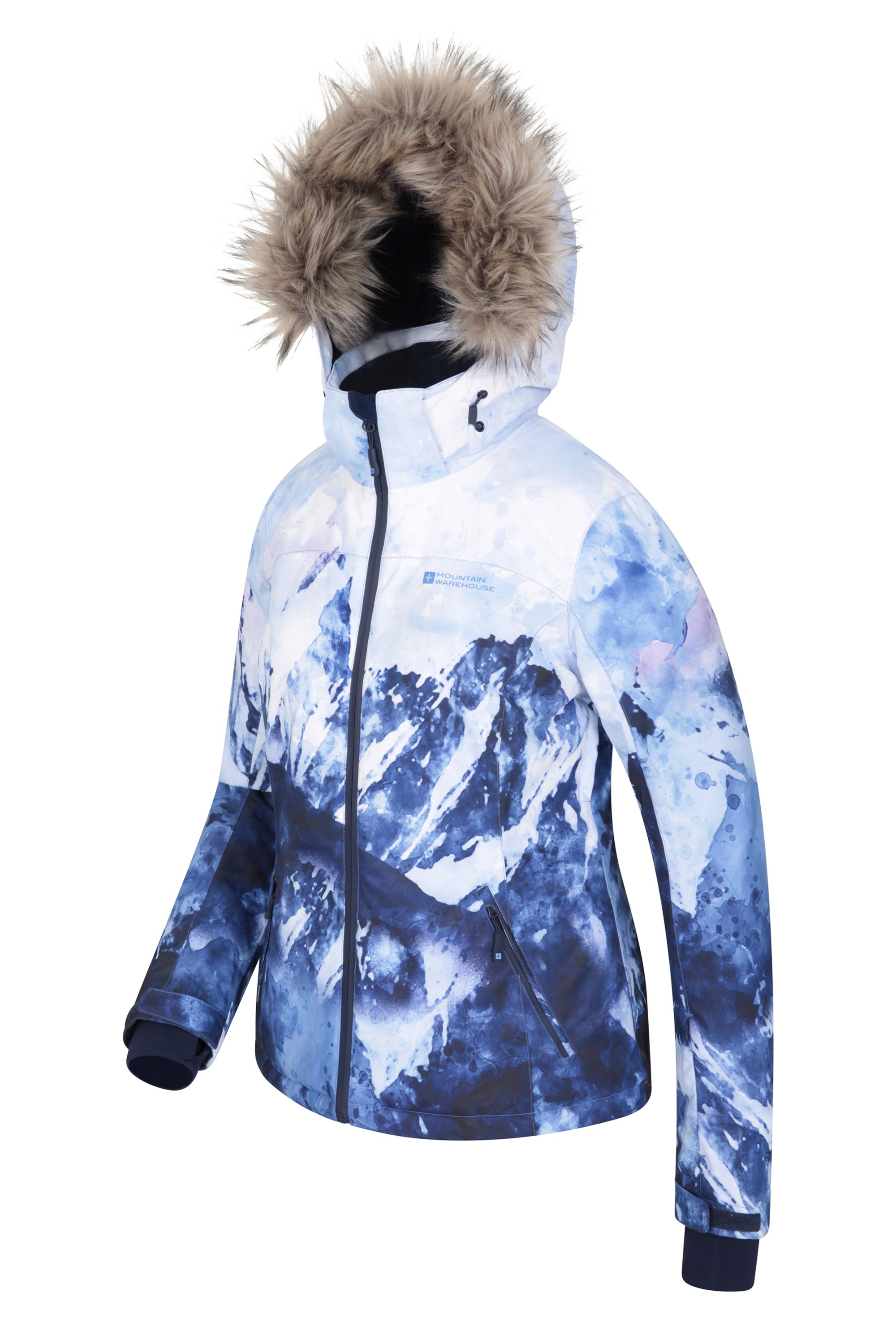 Mountain Warehouse Sky Extreme Womens Ski Jacket - Blue | Size 16