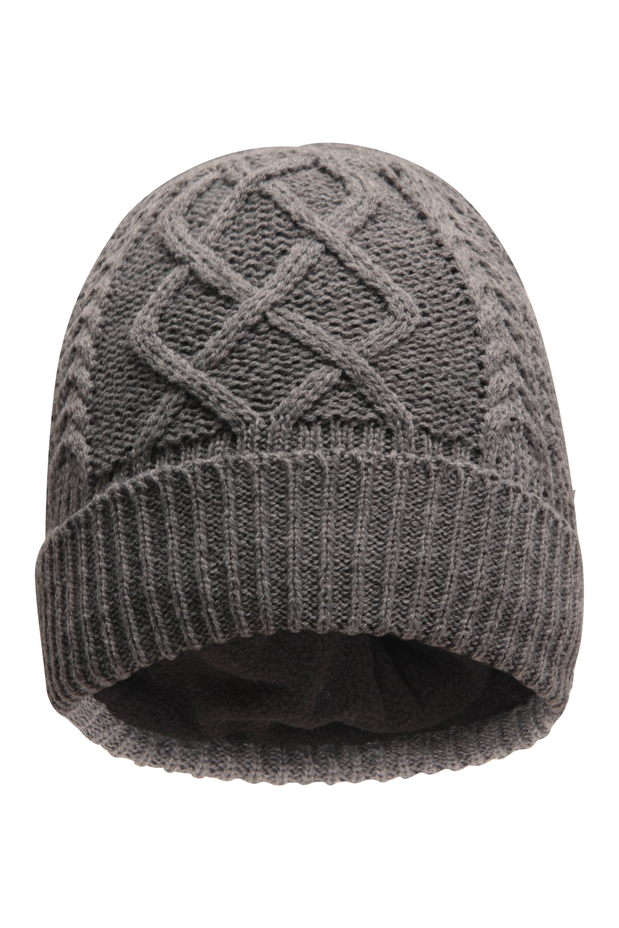 mens cable knit beanie hats