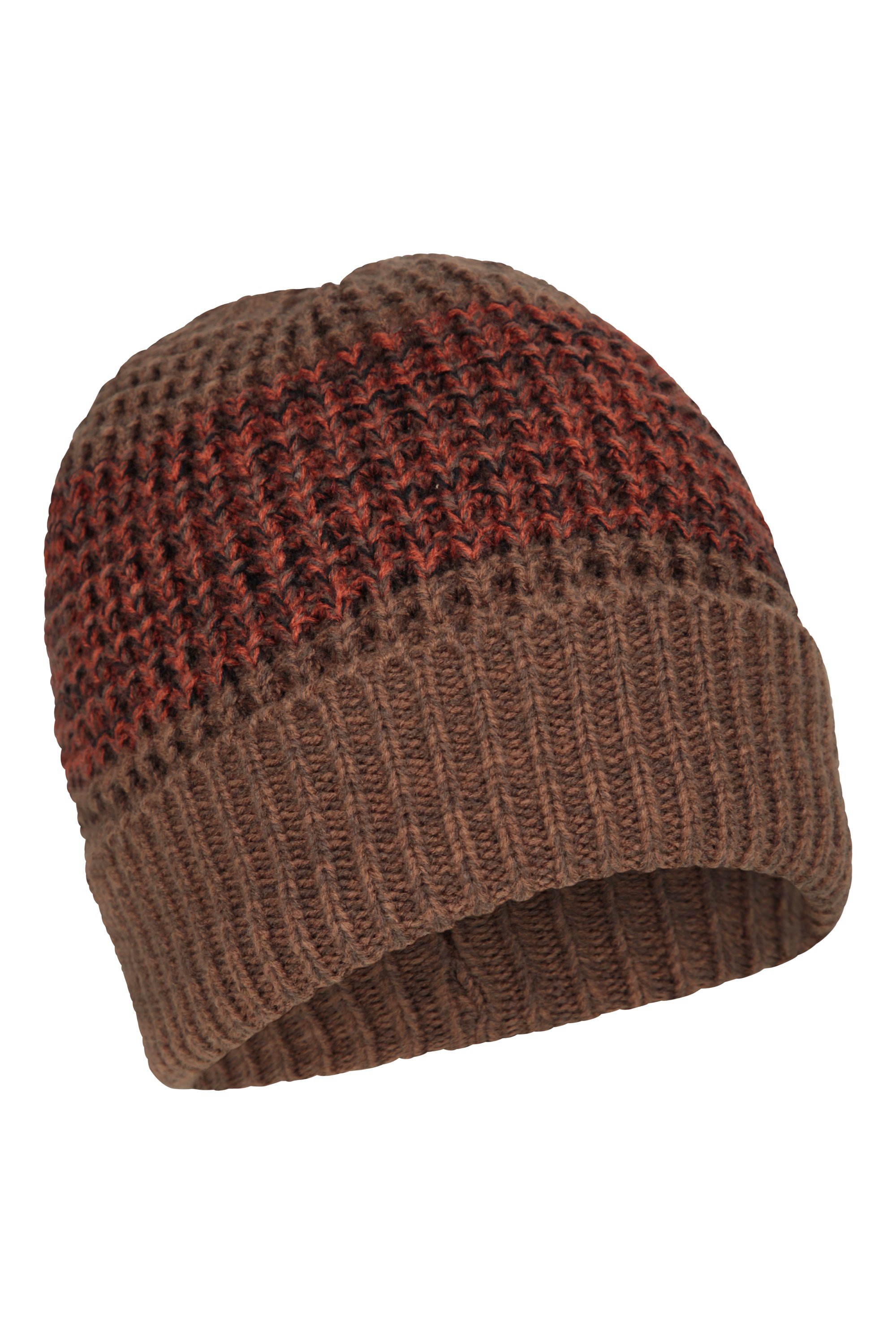 Two-Tone Melange Mens Thermal Beanie