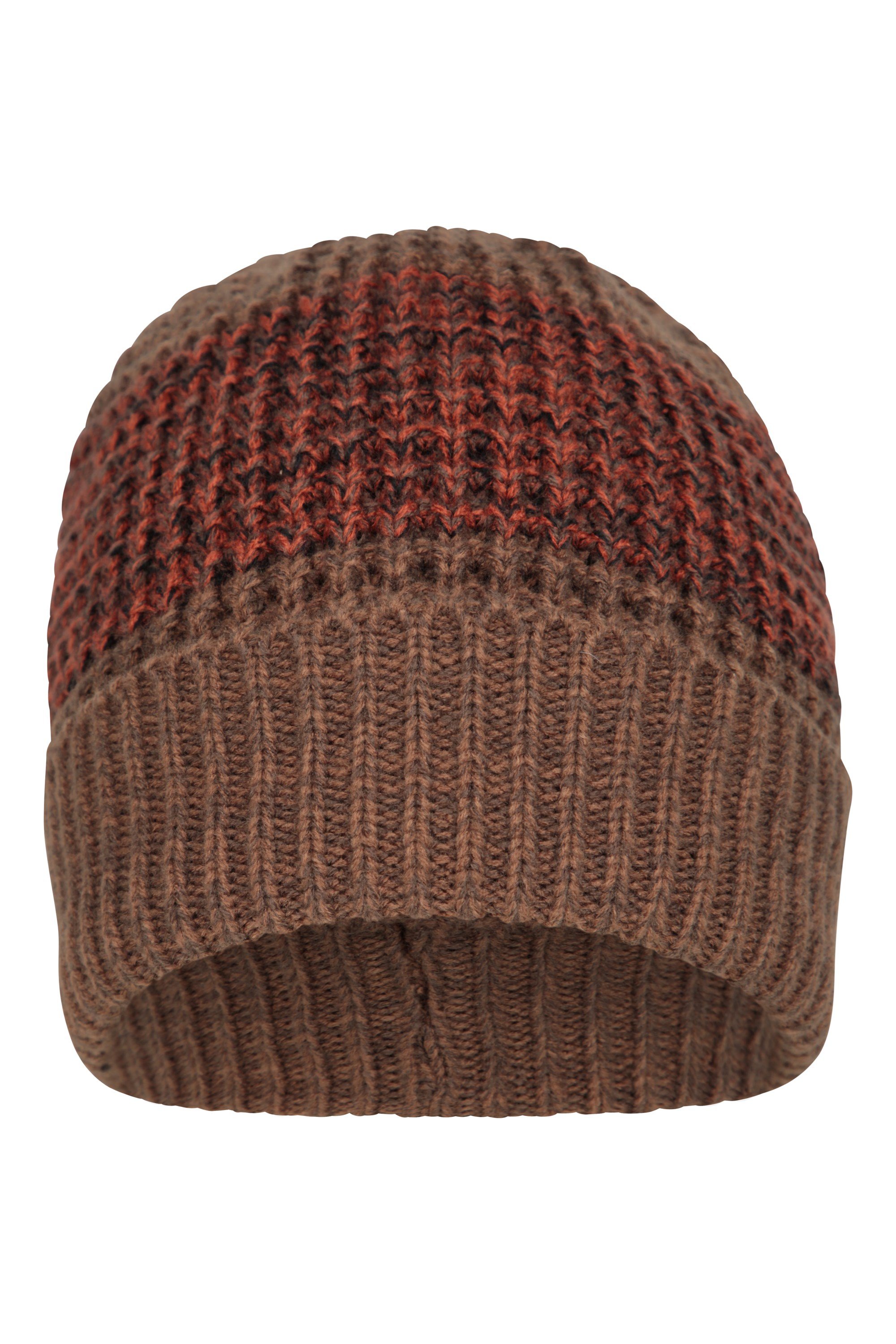 Two-Tone Melange Mens Thermal Beanie