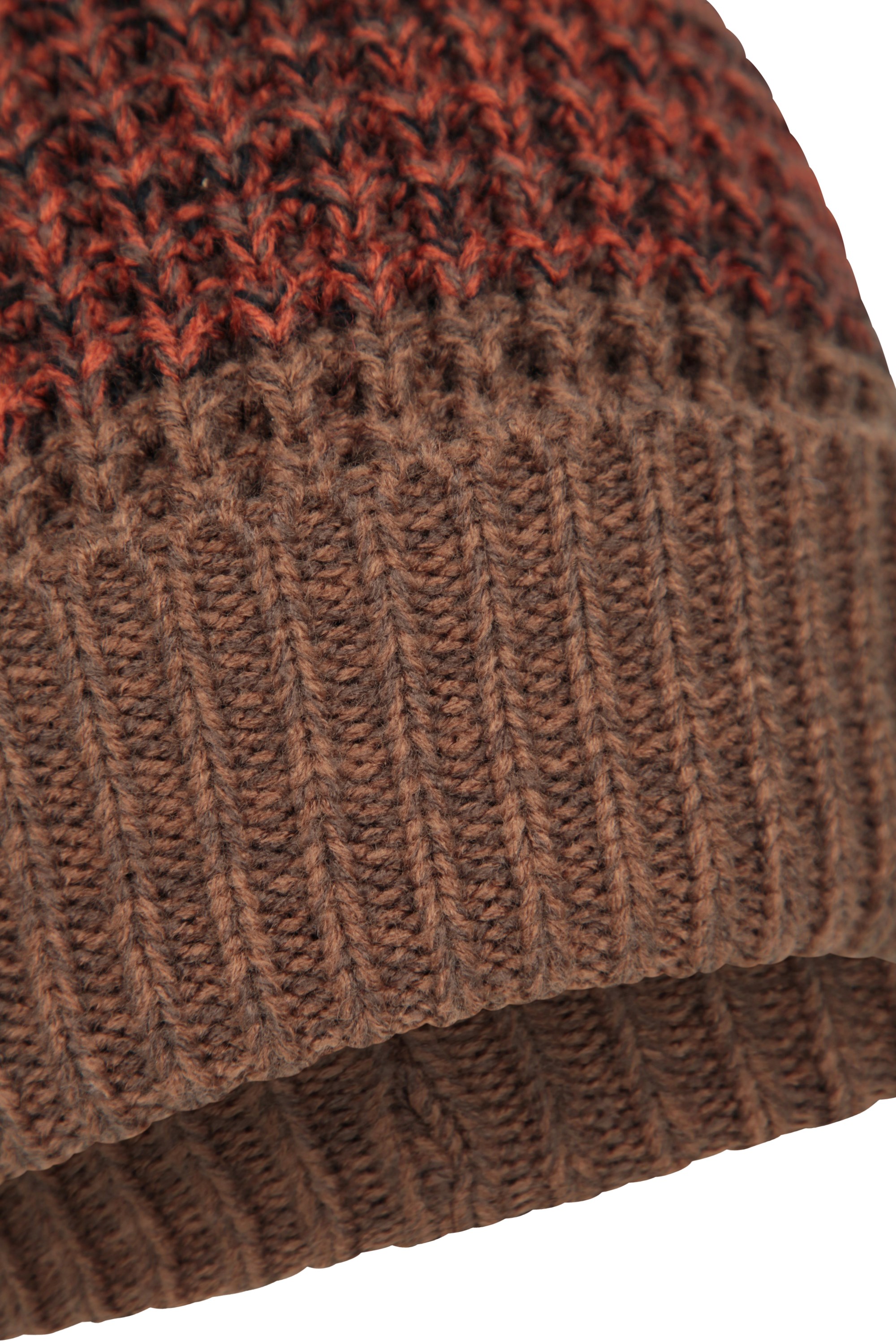 Two-Tone Melange Mens Thermal Beanie