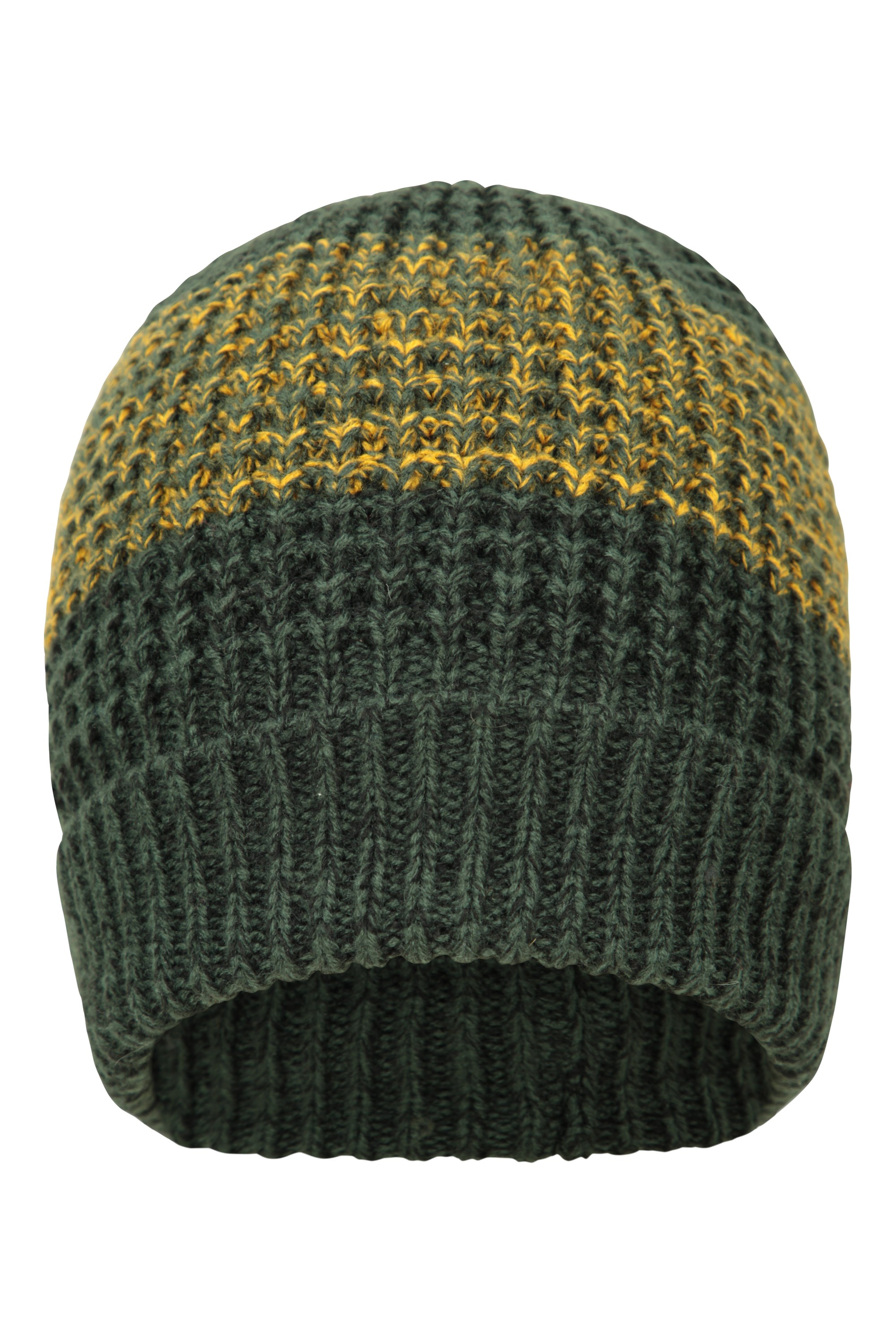 One Size Mountain Warehouse Men  Compass Two Tone Beanie In Charcoal 