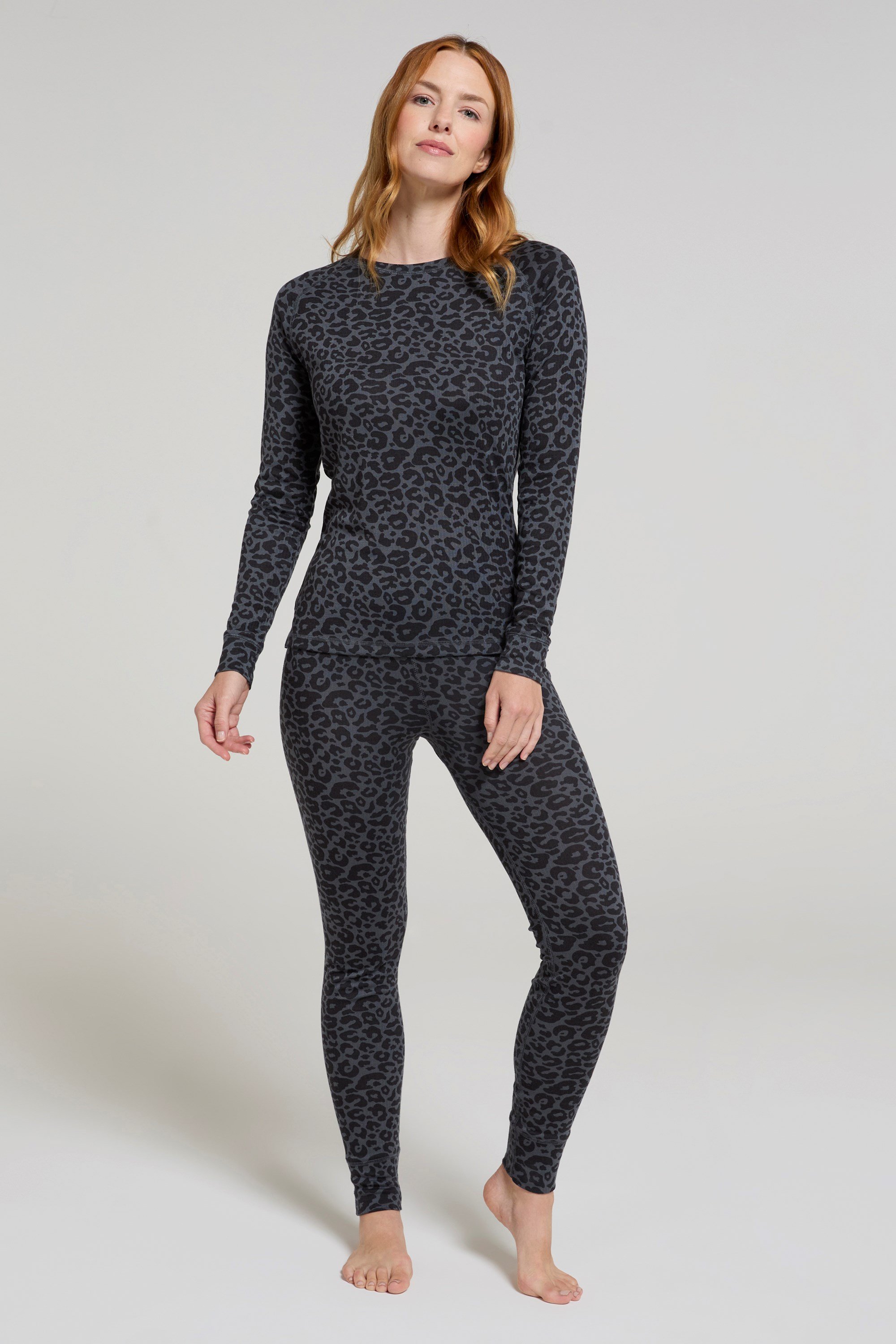 Talus Printed Womens Thermal Leggings