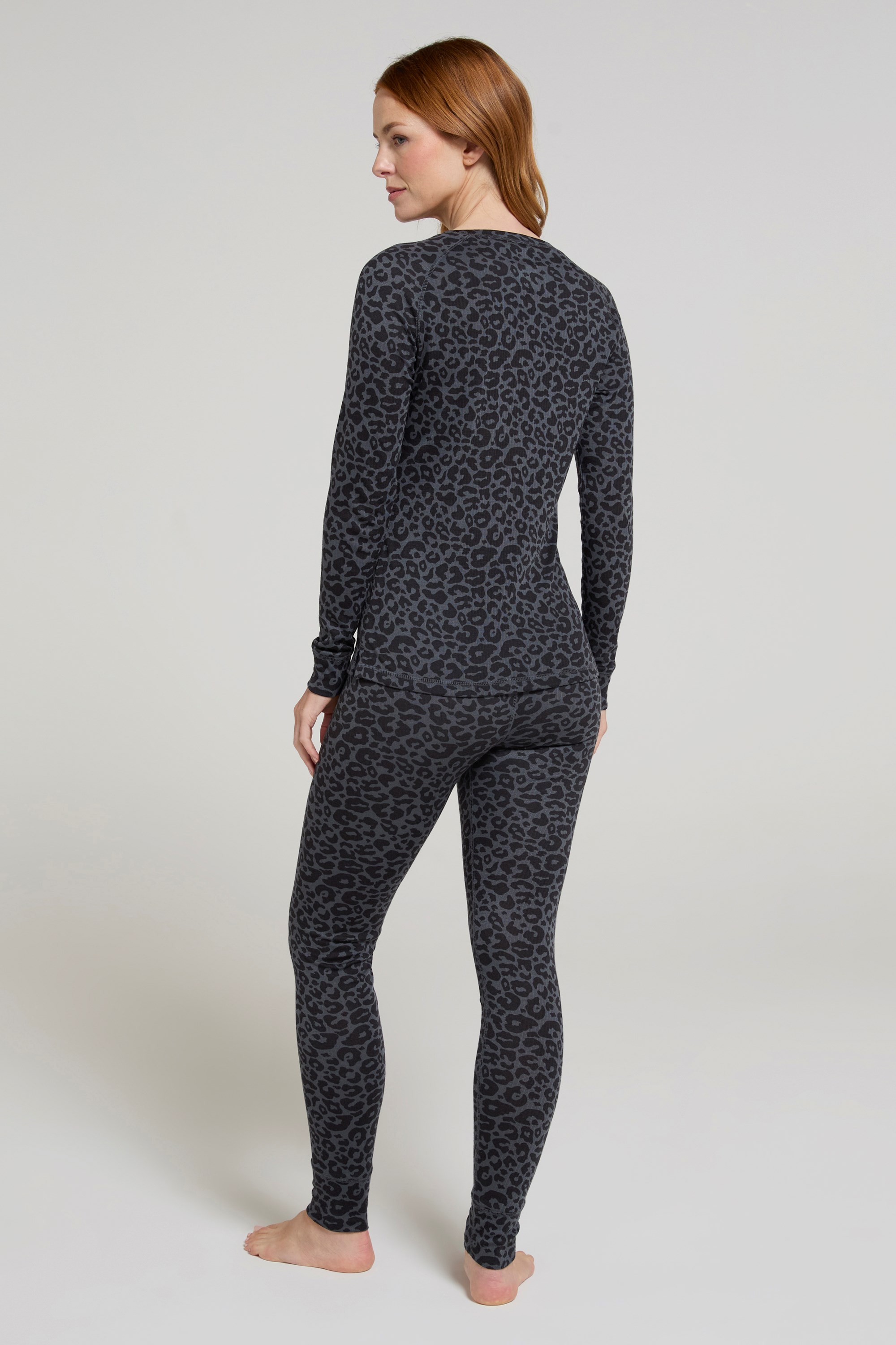 Talus Printed Womens Thermal Leggings