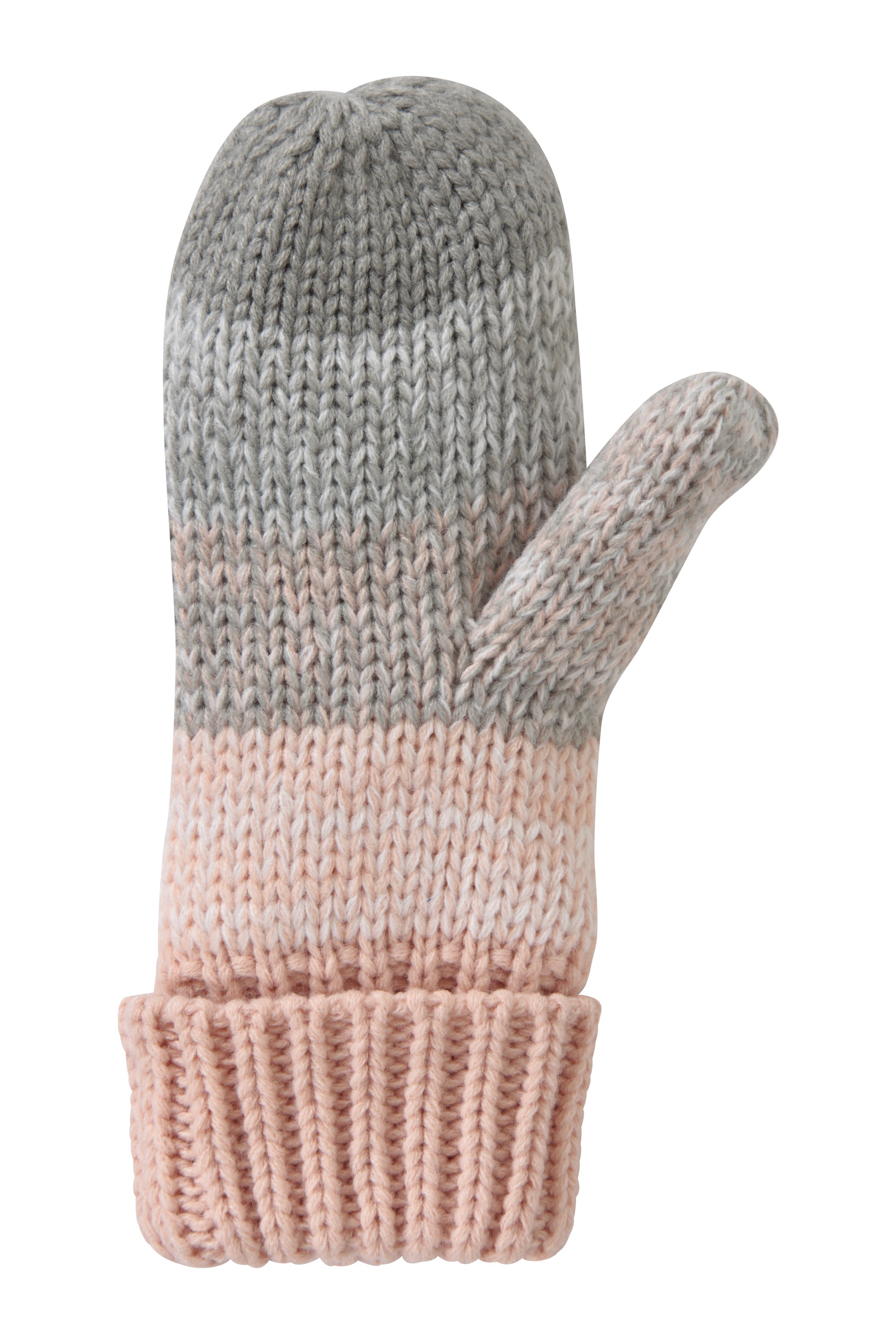 Mountain Warehouse Wms Salzburg Knitted Stripe Mitten Gloves 