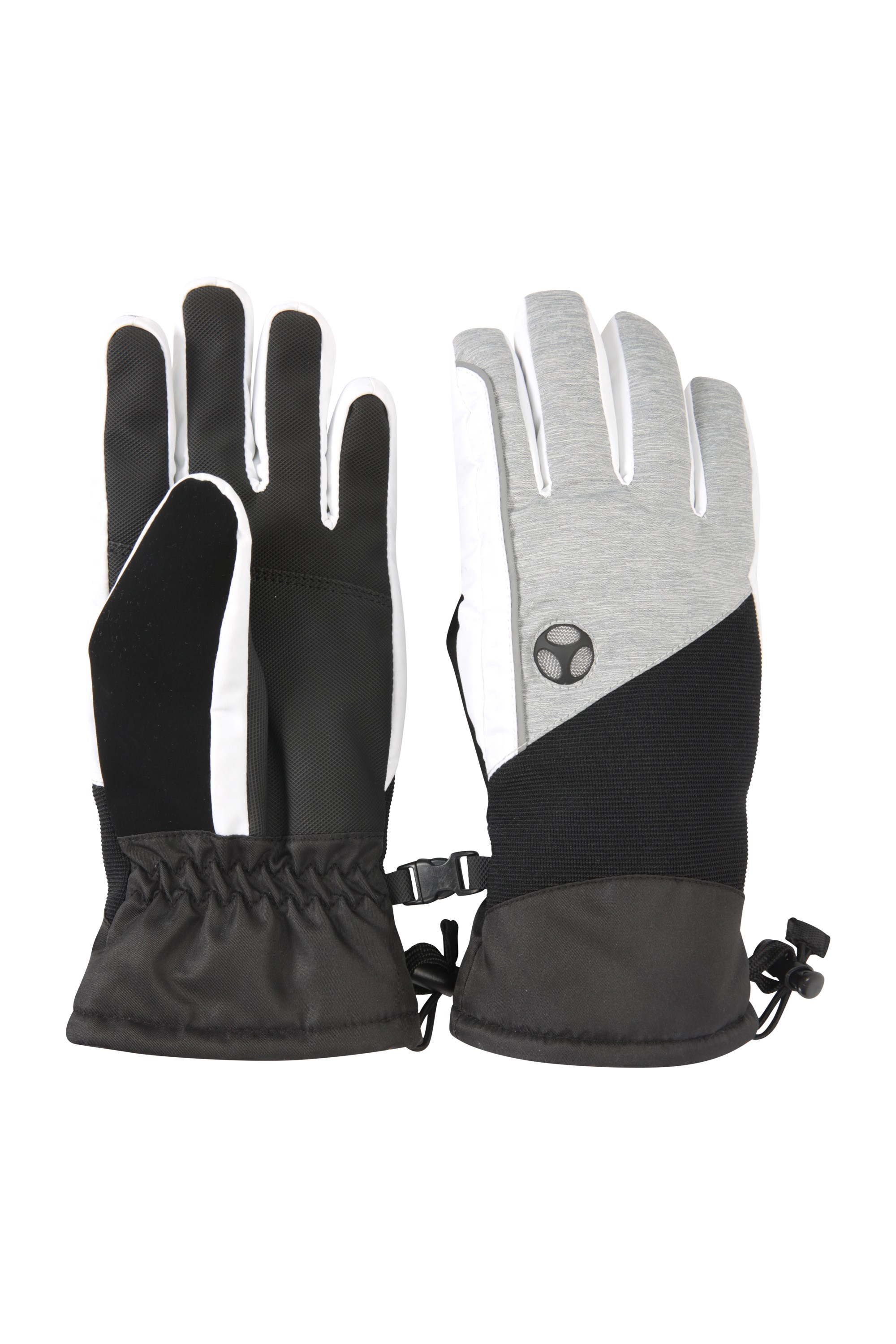 womens ski gloves black