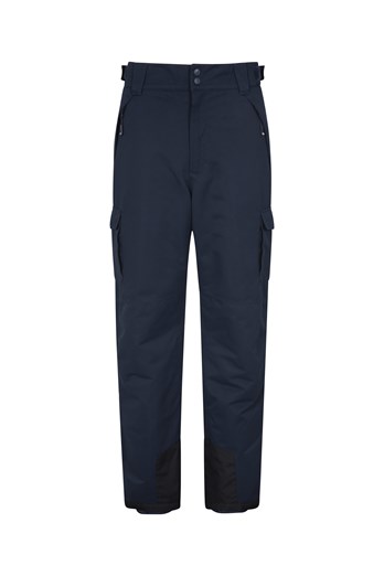 Luna II Mens Snowboarder Pants - Short Length Navy
