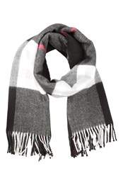 Check Womens Blanket Scarf