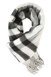 Check Womens Blanket Scarf