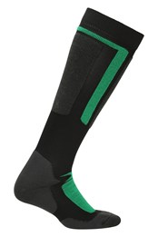 Extreme Mens Merino Thermal Ski Socks Green